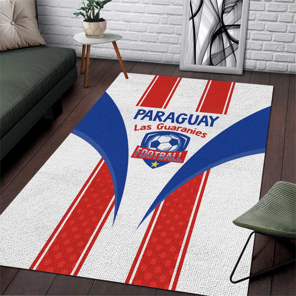 Paraguay Football Area Rug Come On Las Guaranies - Wonder Print Shop