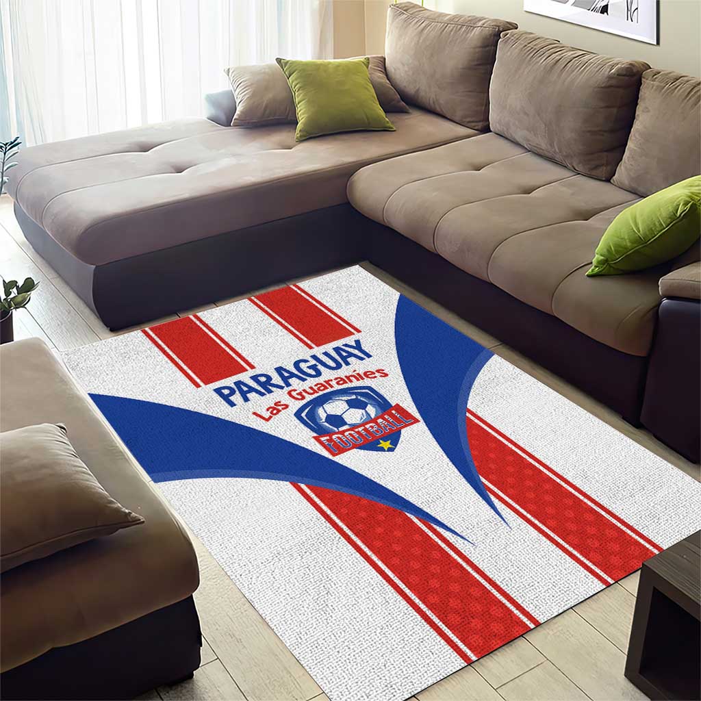 Paraguay Football Area Rug Come On Las Guaranies - Wonder Print Shop