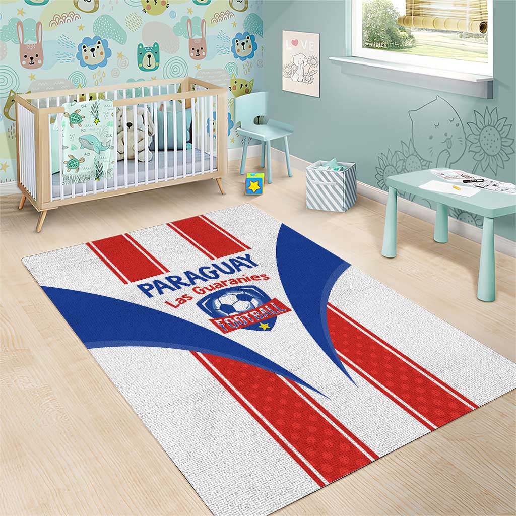 Paraguay Football Area Rug Come On Las Guaranies - Wonder Print Shop