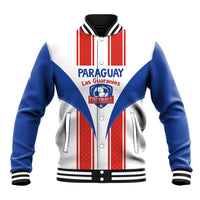 Custom Paraguay Football Baseball Jacket Come On Las Guaranies - Wonder Print Shop