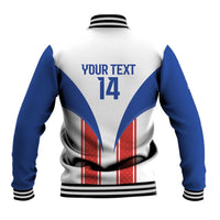 Custom Paraguay Football Baseball Jacket Come On Las Guaranies - Wonder Print Shop