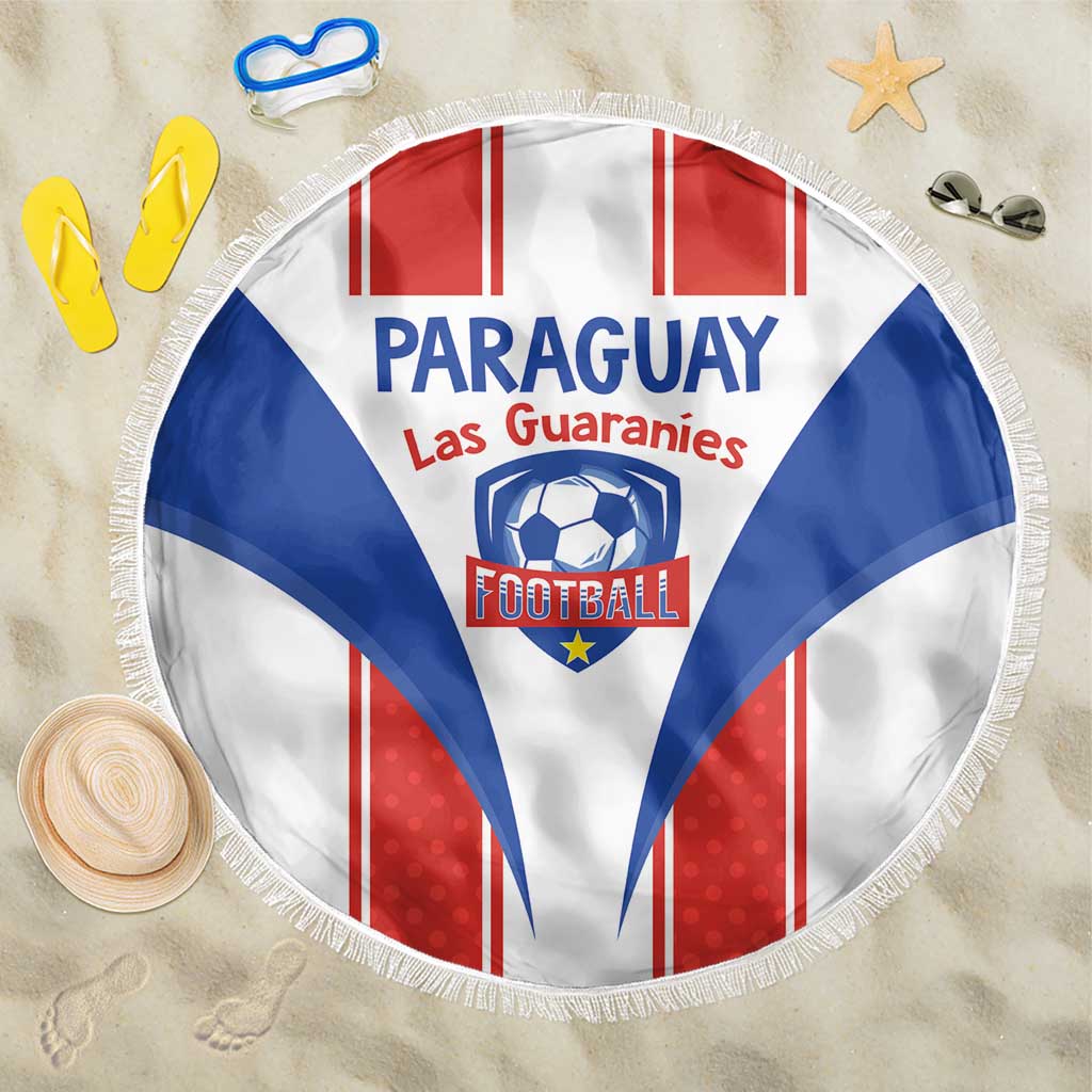 Paraguay Football Beach Blanket Come On Las Guaranies - Wonder Print Shop