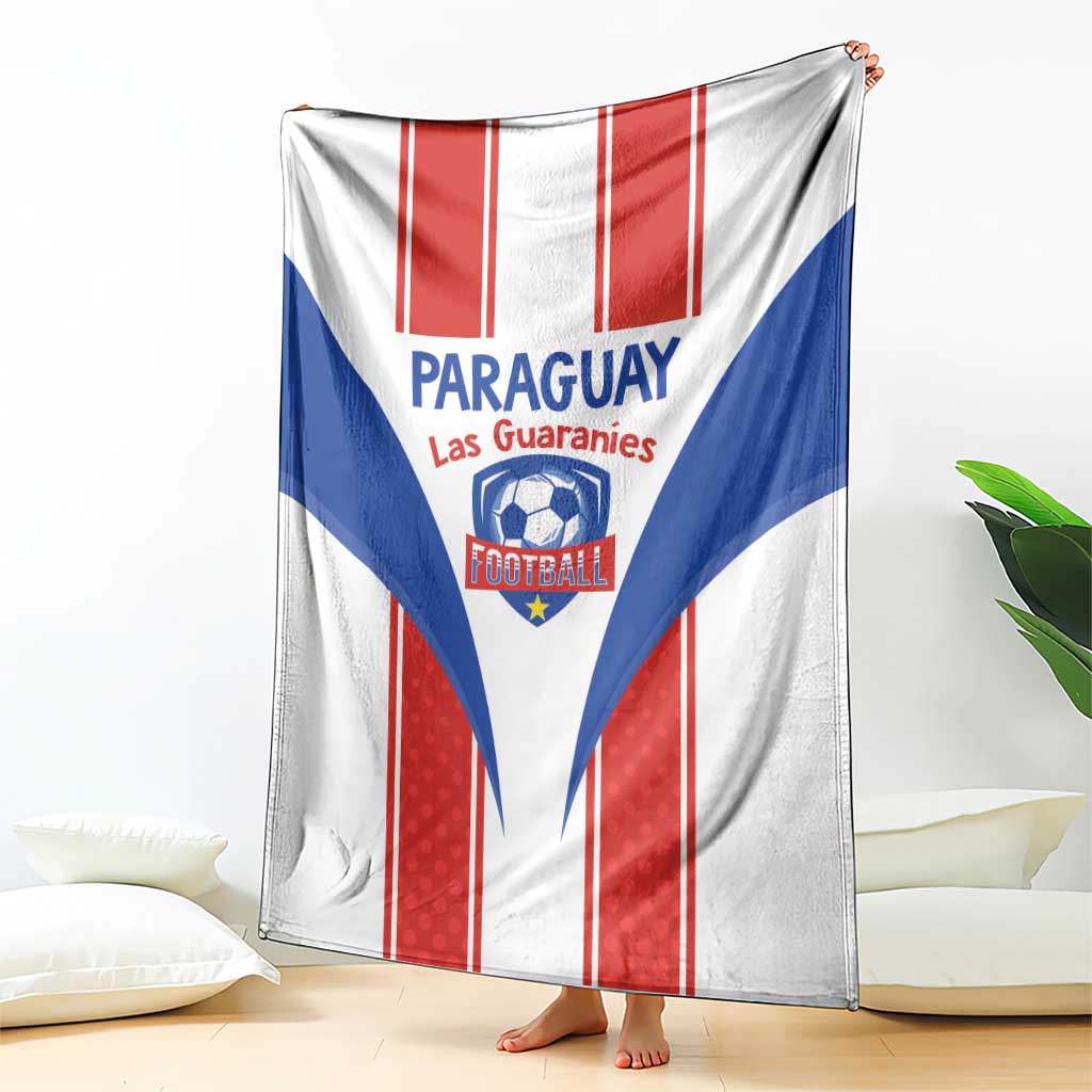 Paraguay Football Blanket Come On Las Guaranies - Wonder Print Shop