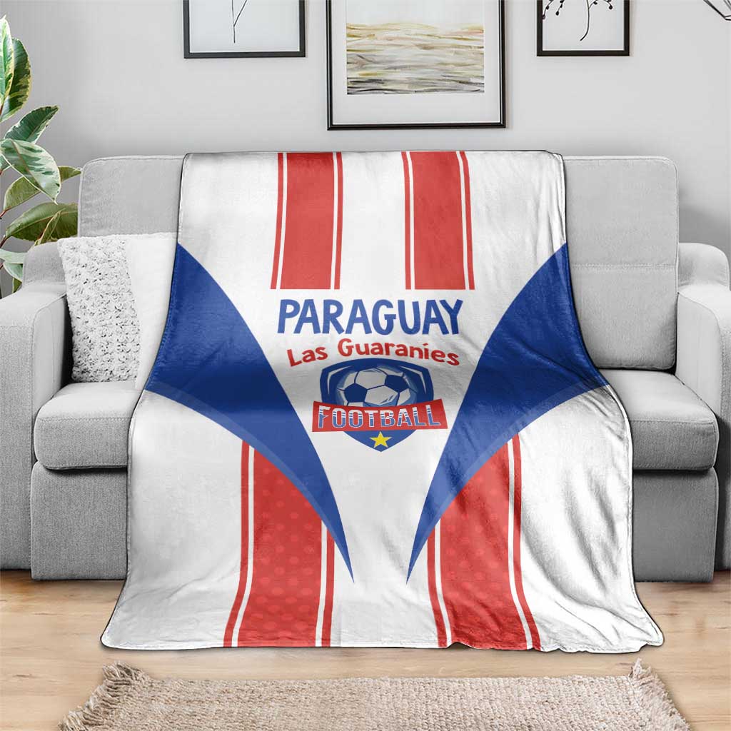 Paraguay Football Blanket Come On Las Guaranies - Wonder Print Shop