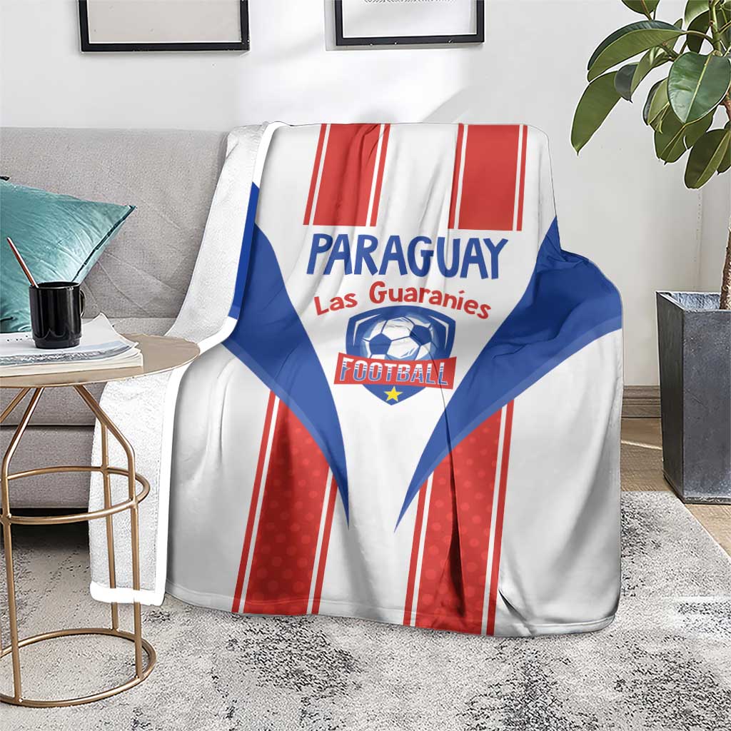 Paraguay Football Blanket Come On Las Guaranies - Wonder Print Shop