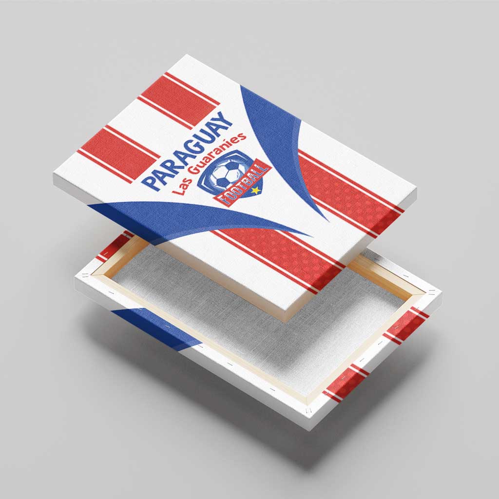 Paraguay Football Canvas Wall Art Come On Las Guaranies - Wonder Print Shop