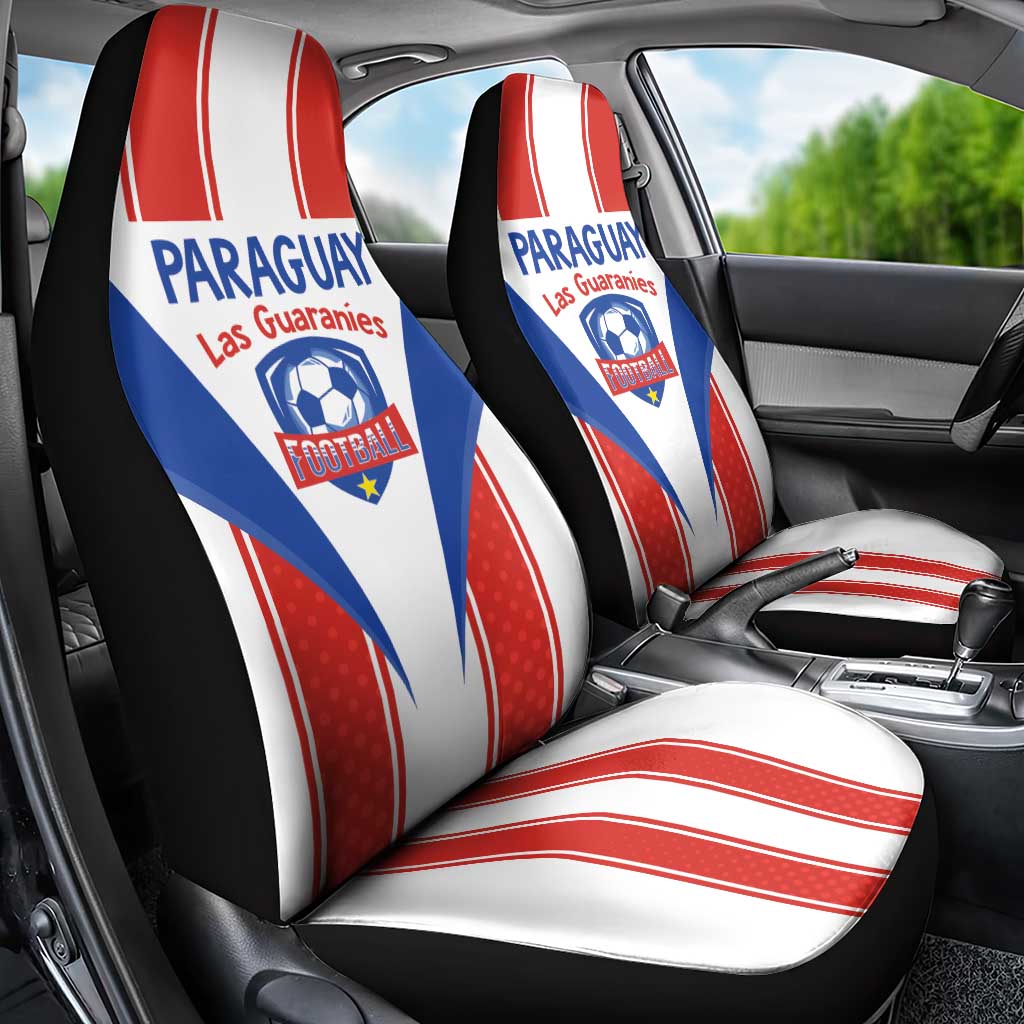 Paraguay Football Car Seat Cover Come On Las Guaranies - Wonder Print Shop