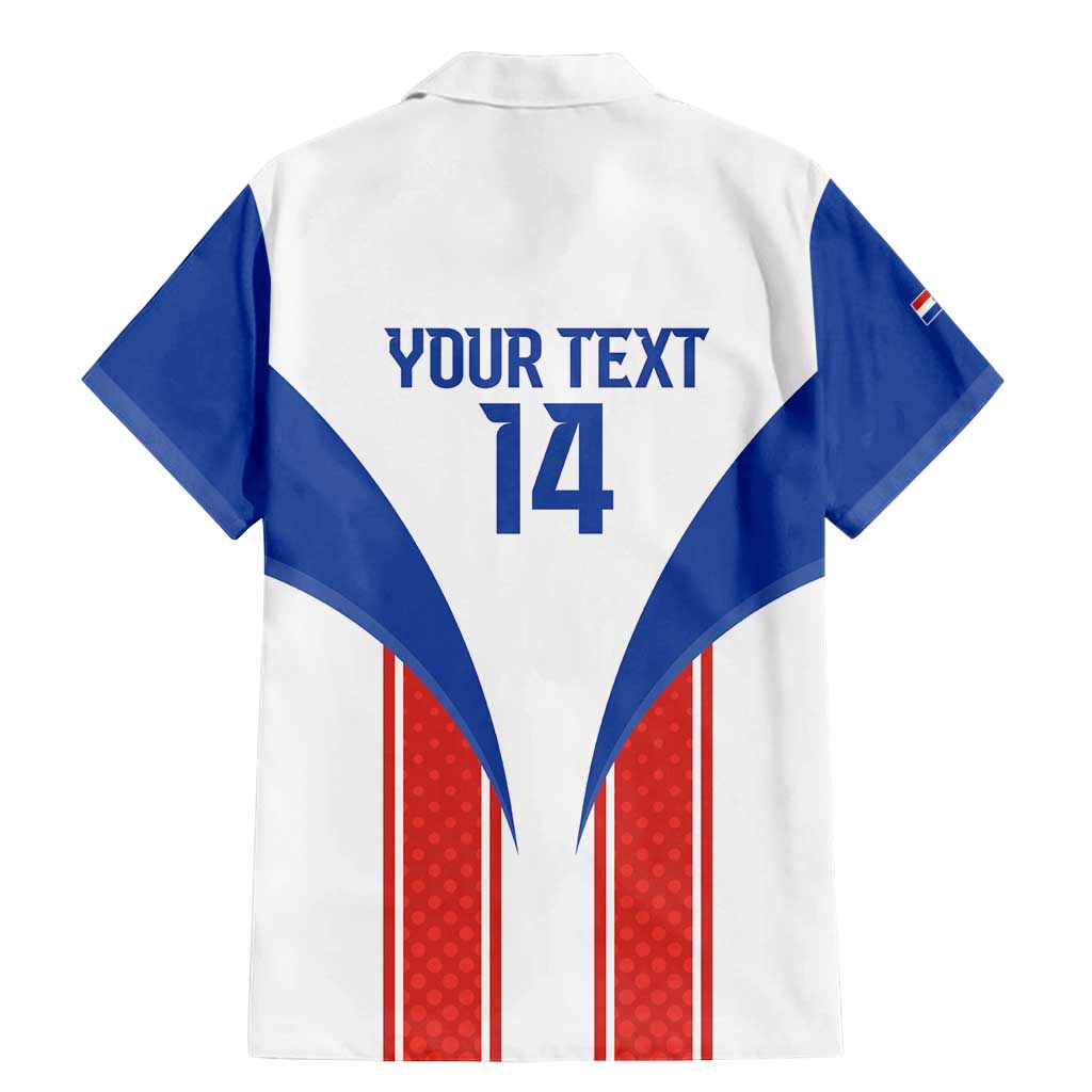 Custom Paraguay Football Family Matching Mermaid Dress and Hawaiian Shirt Come On Las Guaranies - Wonder Print Shop