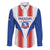 Custom Paraguay Football Family Matching Off Shoulder Short Dress and Hawaiian Shirt Come On Las Guaranies - Wonder Print Shop