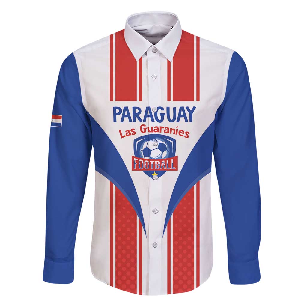 Custom Paraguay Football Family Matching Puletasi and Hawaiian Shirt Come On Las Guaranies - Wonder Print Shop