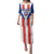 Custom Paraguay Football Family Matching Puletasi and Hawaiian Shirt Come On Las Guaranies - Wonder Print Shop