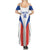 Custom Paraguay Football Family Matching Summer Maxi Dress and Hawaiian Shirt Come On Las Guaranies - Wonder Print Shop