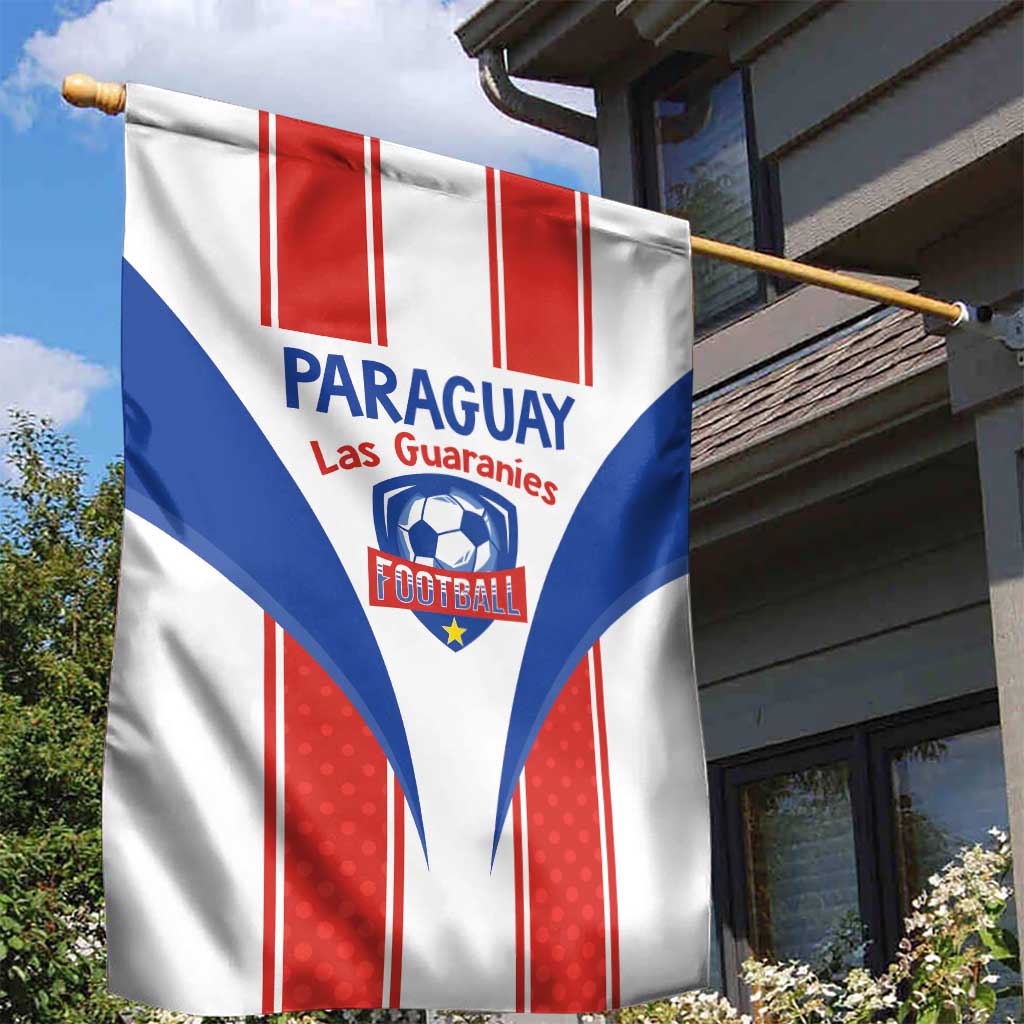 Paraguay Football Garden Flag Come On Las Guaranies - Wonder Print Shop
