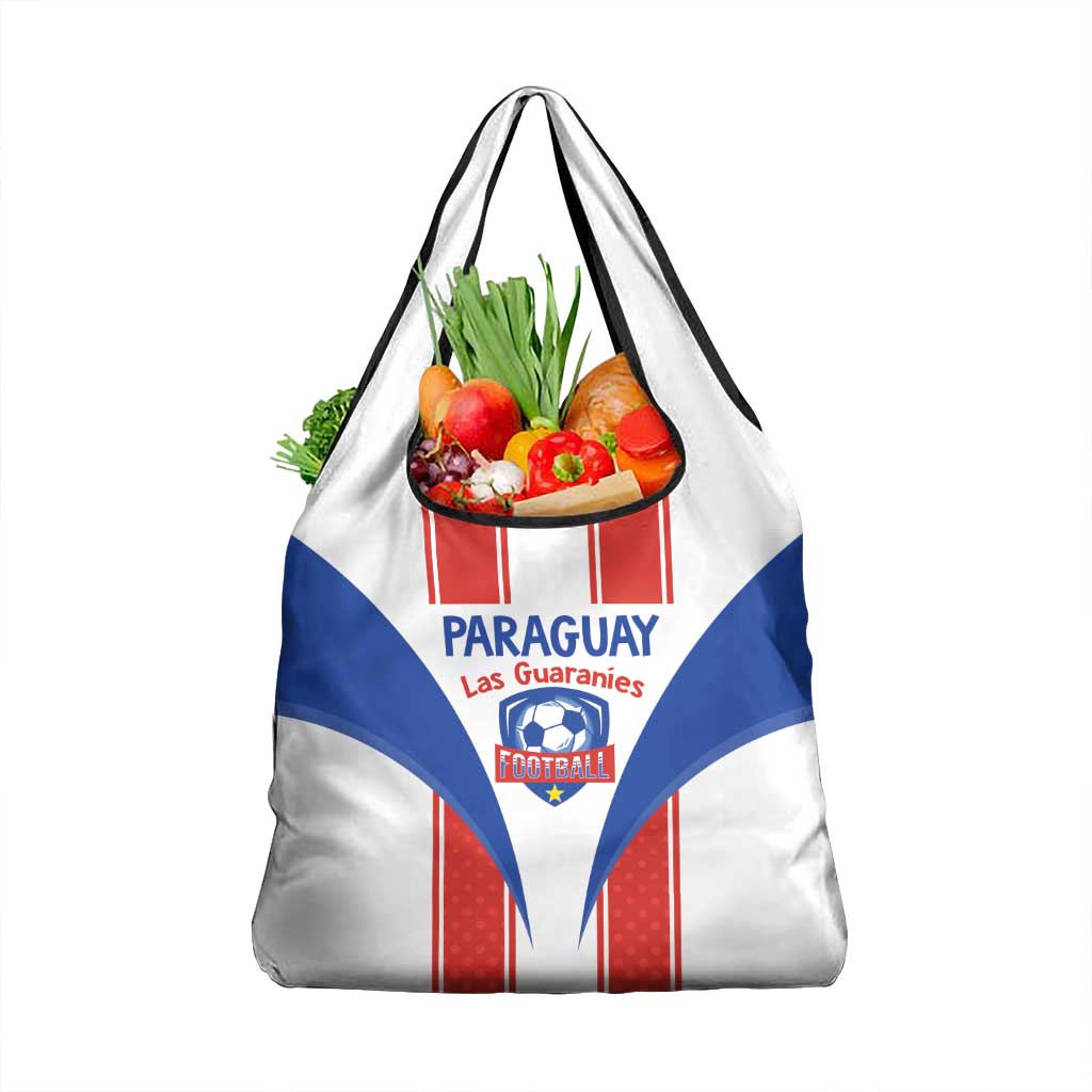 Paraguay Football Grocery Bag Come On Las Guaranies - Wonder Print Shop