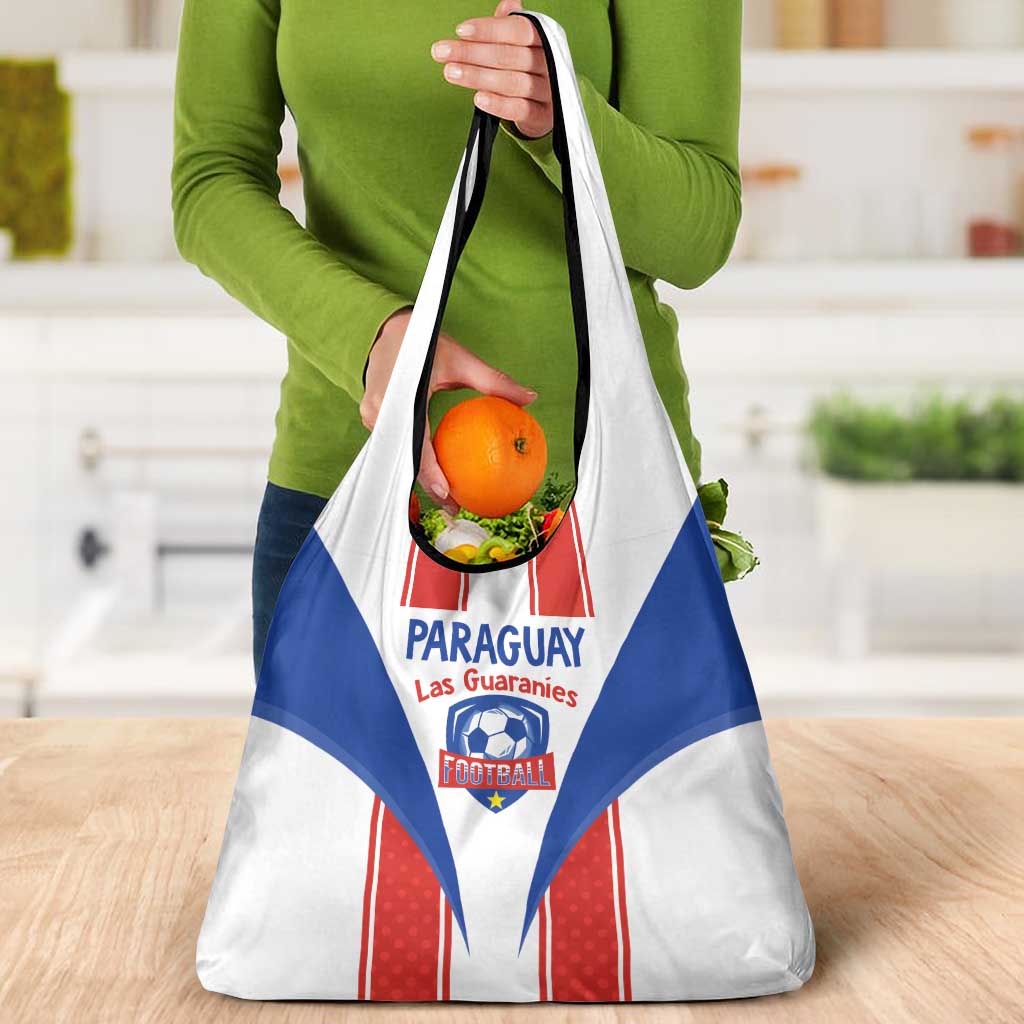 Paraguay Football Grocery Bag Come On Las Guaranies - Wonder Print Shop