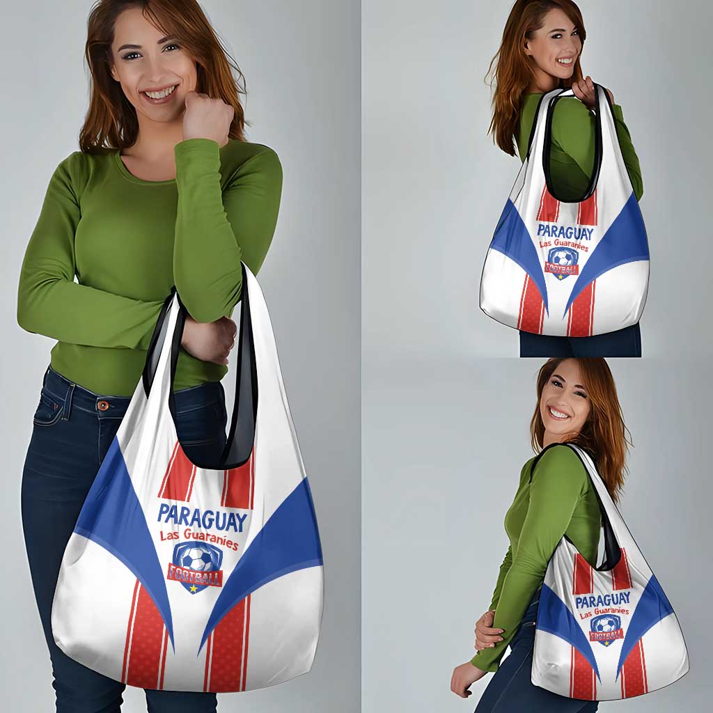 Paraguay Football Grocery Bag Come On Las Guaranies - Wonder Print Shop
