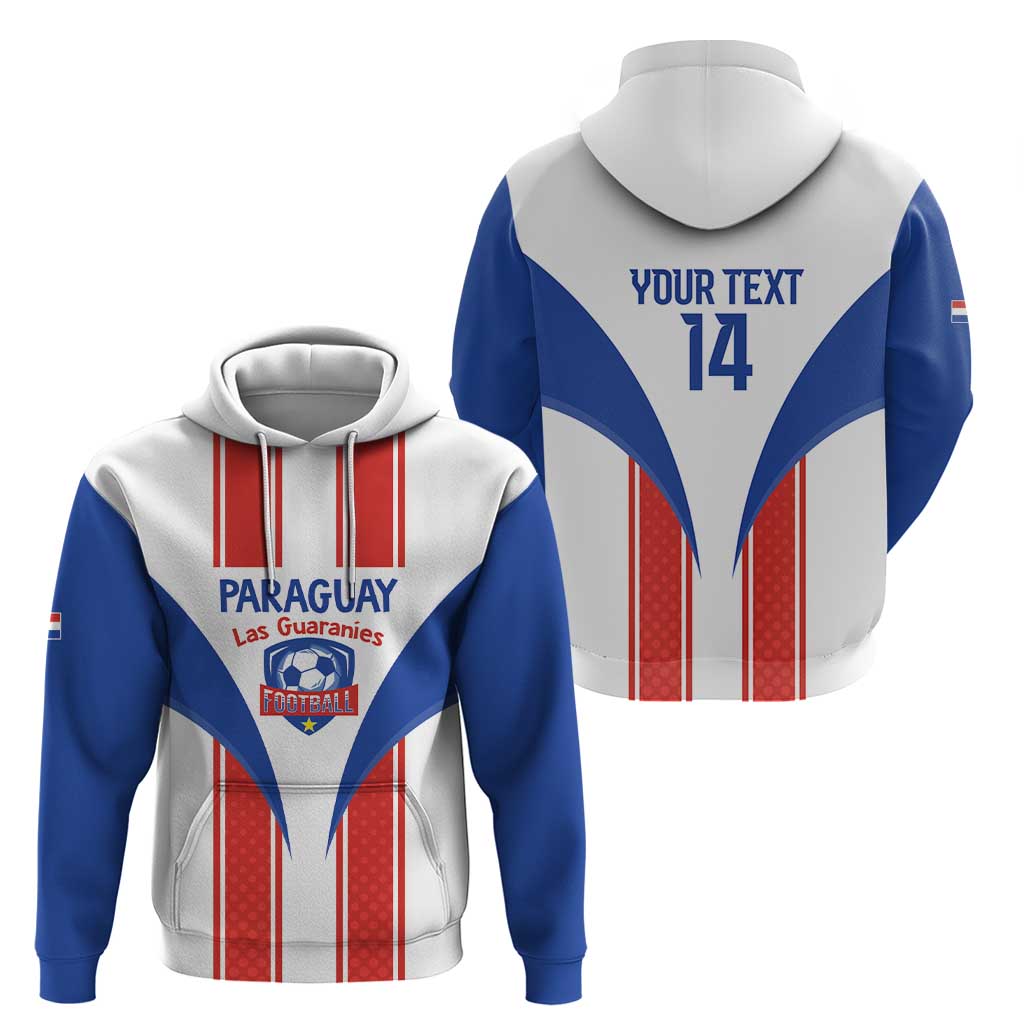 Custom Paraguay Football Hoodie Come On Las Guaranies - Wonder Print Shop