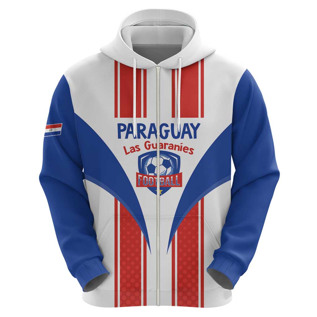 Custom Paraguay Football Hoodie Come On Las Guaranies - Wonder Print Shop