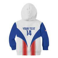 Custom Paraguay Football Kid Hoodie Come On Las Guaranies - Wonder Print Shop