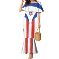 Custom Paraguay Football Mermaid Dress Come On Las Guaranies - Wonder Print Shop