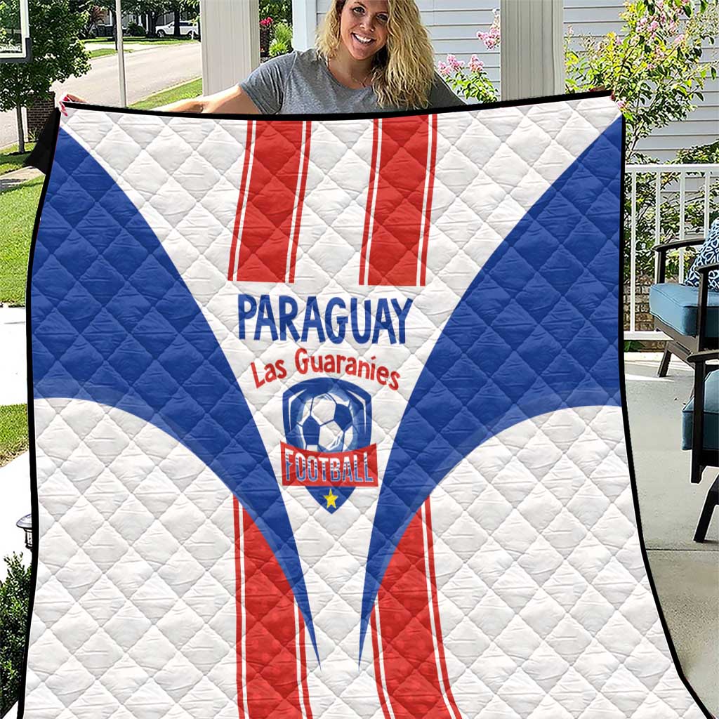 Paraguay Football Quilt Come On Las Guaranies - Wonder Print Shop