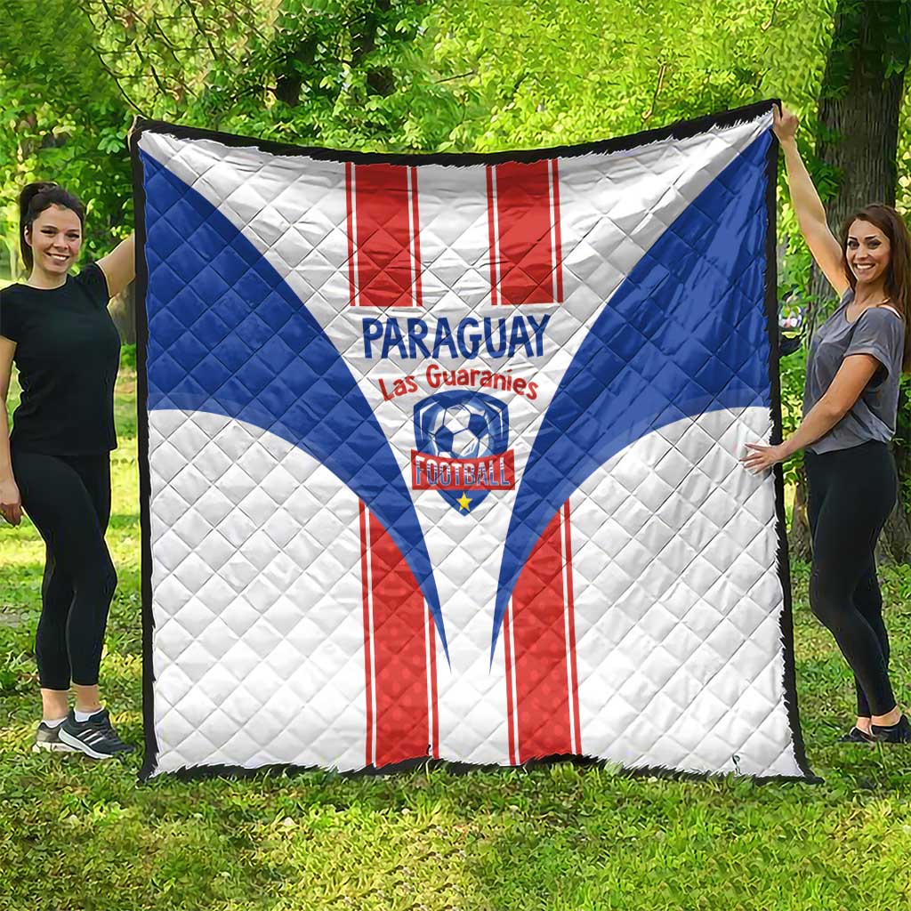 Paraguay Football Quilt Come On Las Guaranies - Wonder Print Shop