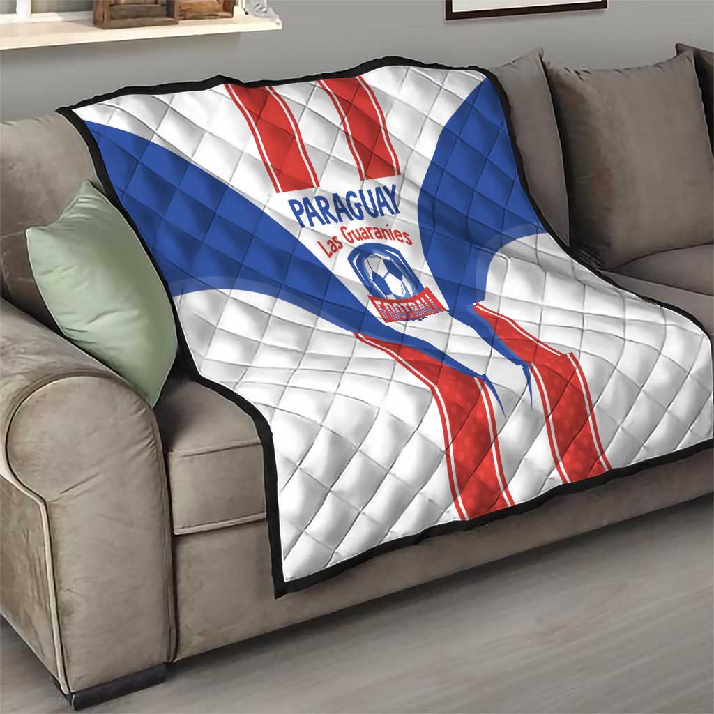 Paraguay Football Quilt Come On Las Guaranies - Wonder Print Shop