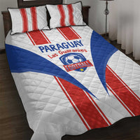 Paraguay Football Quilt Bed Set Come On Las Guaranies - Wonder Print Shop