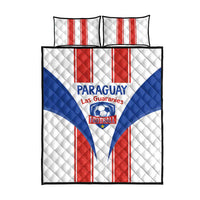 Paraguay Football Quilt Bed Set Come On Las Guaranies - Wonder Print Shop