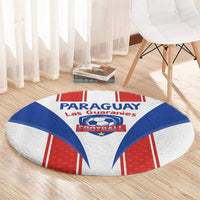 Paraguay Football Round Carpet Come On Las Guaranies - Wonder Print Shop