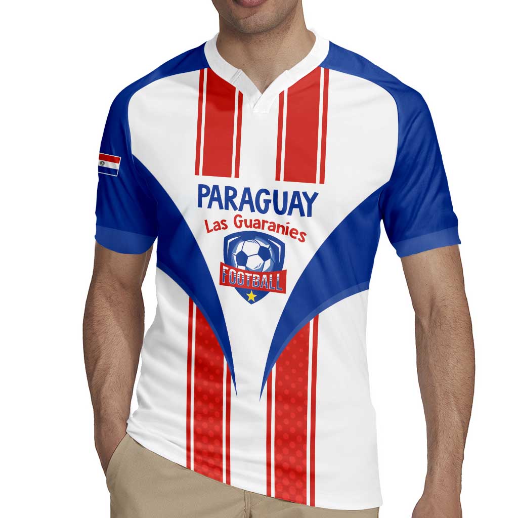 Custom Paraguay Football Rugby Jersey Come On Las Guaranies - Wonder Print Shop