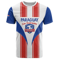Custom Paraguay Football T Shirt Come On Las Guaranies - Wonder Print Shop