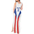 Custom Paraguay Football Tank Maxi Dress Come On Las Guaranies - Wonder Print Shop