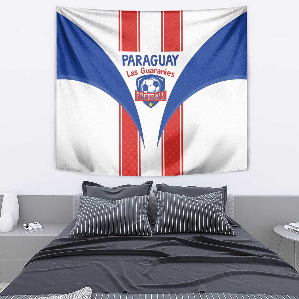 Paraguay Football Tapestry Come On Las Guaranies - Wonder Print Shop