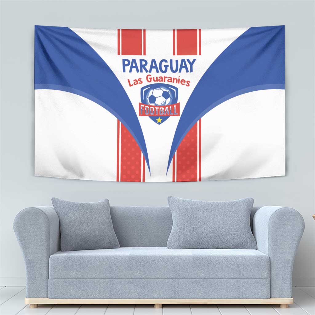 Paraguay Football Tapestry Come On Las Guaranies - Wonder Print Shop