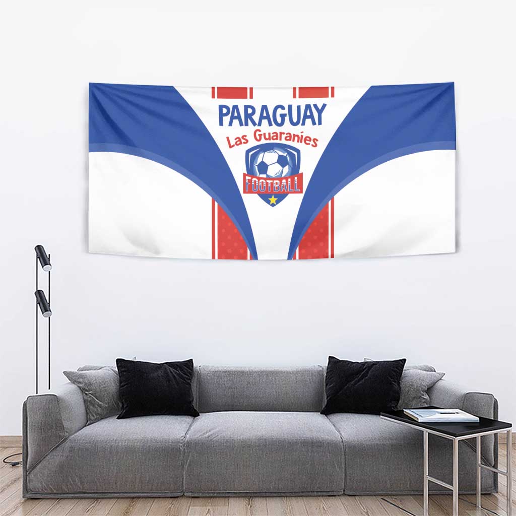 Paraguay Football Tapestry Come On Las Guaranies - Wonder Print Shop