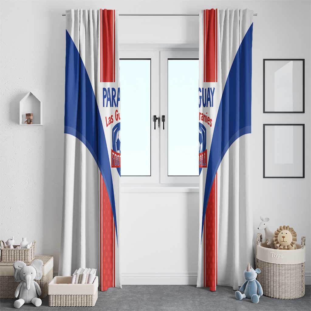 Paraguay Football Window Curtain Come On Las Guaranies - Wonder Print Shop
