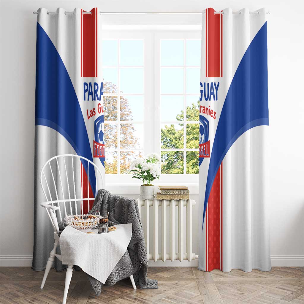 Paraguay Football Window Curtain Come On Las Guaranies - Wonder Print Shop