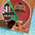 Custom Kenya Cricket Beach Blanket Come On Simbas Kente Pattern - Wonder Print Shop