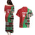 Custom Kenya Cricket Couples Matching Puletasi and Hawaiian Shirt Come On Simbas Kente Pattern - Wonder Print Shop