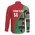 Custom Kenya Cricket Family Matching Summer Maxi Dress and Hawaiian Shirt Come On Simbas Kente Pattern - Wonder Print Shop
