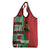 Custom Kenya Cricket Grocery Bag Come On Simbas Kente Pattern - Wonder Print Shop