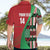 Custom Kenya Cricket Hawaiian Shirt Come On Simbas Kente Pattern - Wonder Print Shop