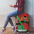 Custom Kenya Cricket Luggage Cover Come On Simbas Kente Pattern - Wonder Print Shop