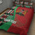 Custom Kenya Cricket Quilt Bed Set Come On Simbas Kente Pattern - Wonder Print Shop