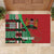 Custom Kenya Cricket Rubber Doormat Come On Simbas Kente Pattern - Wonder Print Shop