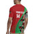 Custom Kenya Cricket Rugby Jersey Come On Simbas Kente Pattern - Wonder Print Shop