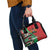 Custom Kenya Cricket Shoulder Handbag Come On Simbas Kente Pattern - Wonder Print Shop