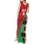 Custom Kenya Cricket Tank Maxi Dress Come On Simbas Kente Pattern - Wonder Print Shop