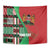 Custom Kenya Cricket Tapestry Come On Simbas Kente Pattern - Wonder Print Shop